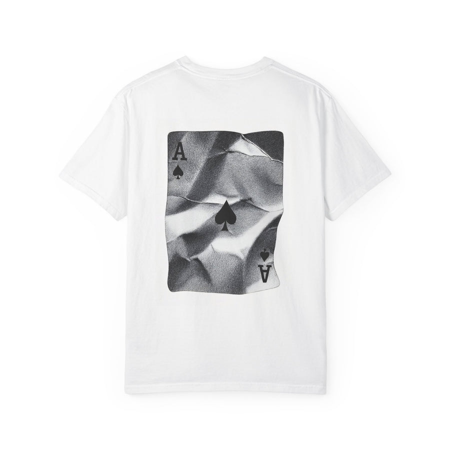 Ace of Spades Heavyweight Tee - back graphic